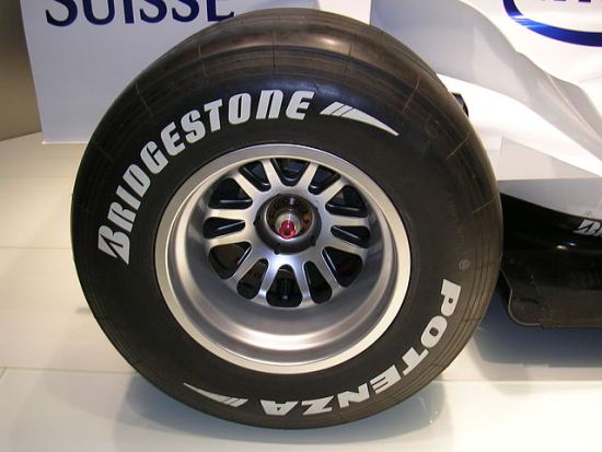 Opony Bridgestone Formuła 1