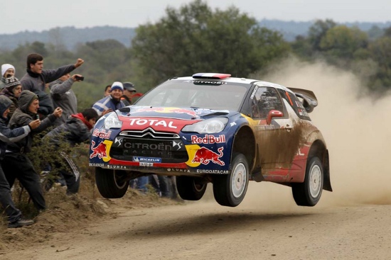 Sebastien Loeb na rajdzie Argentyny