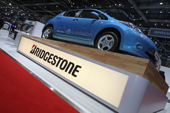 stoisko Bridgestone na targach